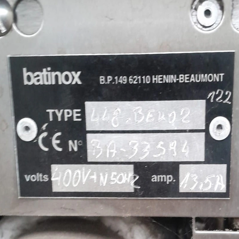 Four ventile électrique Batinox 400x800 5 niveaux d'Occasion
