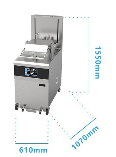 Friteuse a poulet à pression électrique 60L
