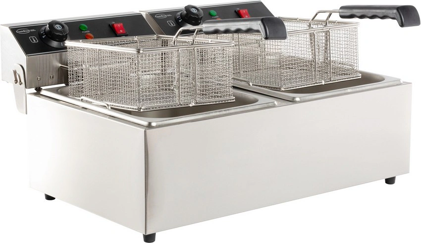 Friteuse electrique 2x6L
