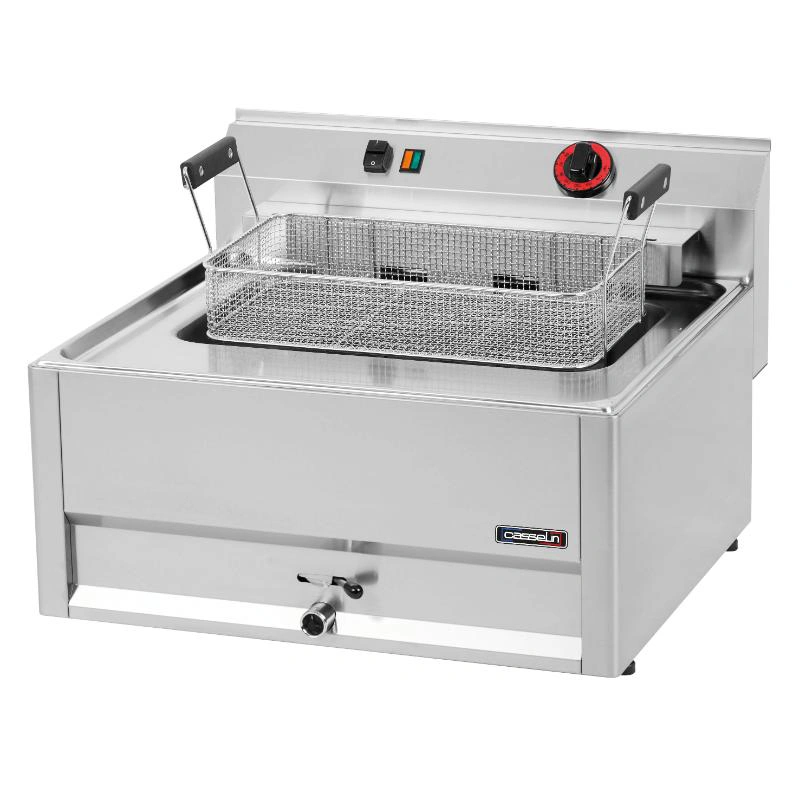 Friteuse électrique à poser avec vanne de vidange 16 litres 66
