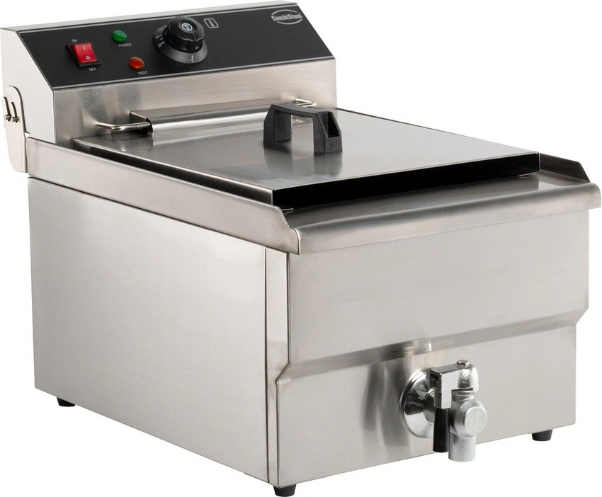 Friteuse electrique avec Vanne de vidange 10L