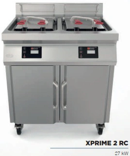 Friteuse electrique haute performance double