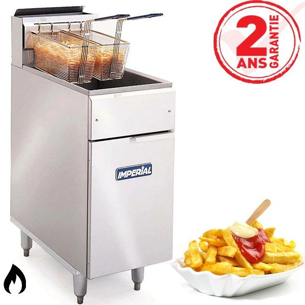 Friteuse gaz haut rendement 22 L IMPERIAL