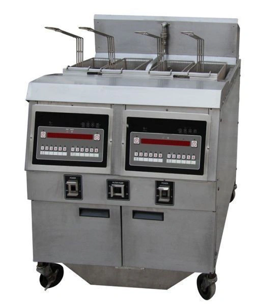 Friteuse haut rendement Gaz 2x25L
