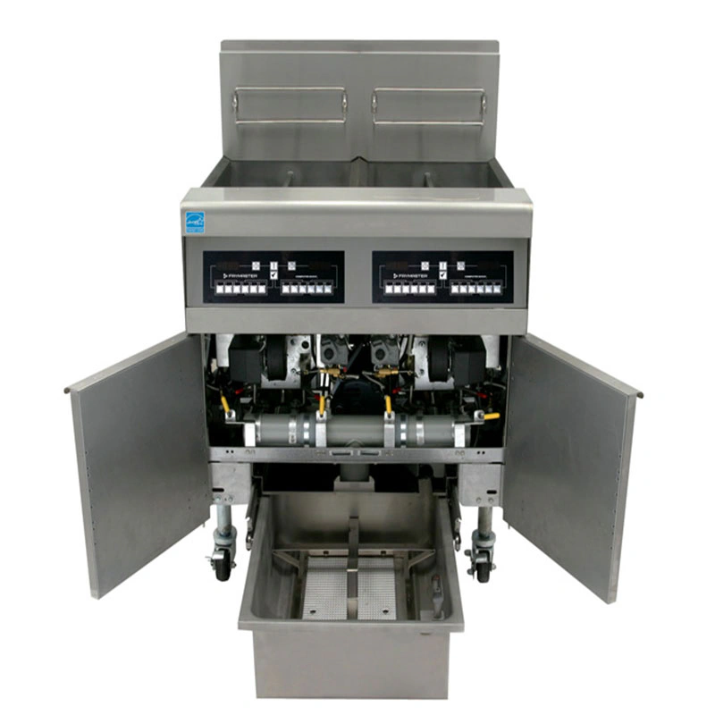 Friteuses à gaz à haut rendement avec filtration