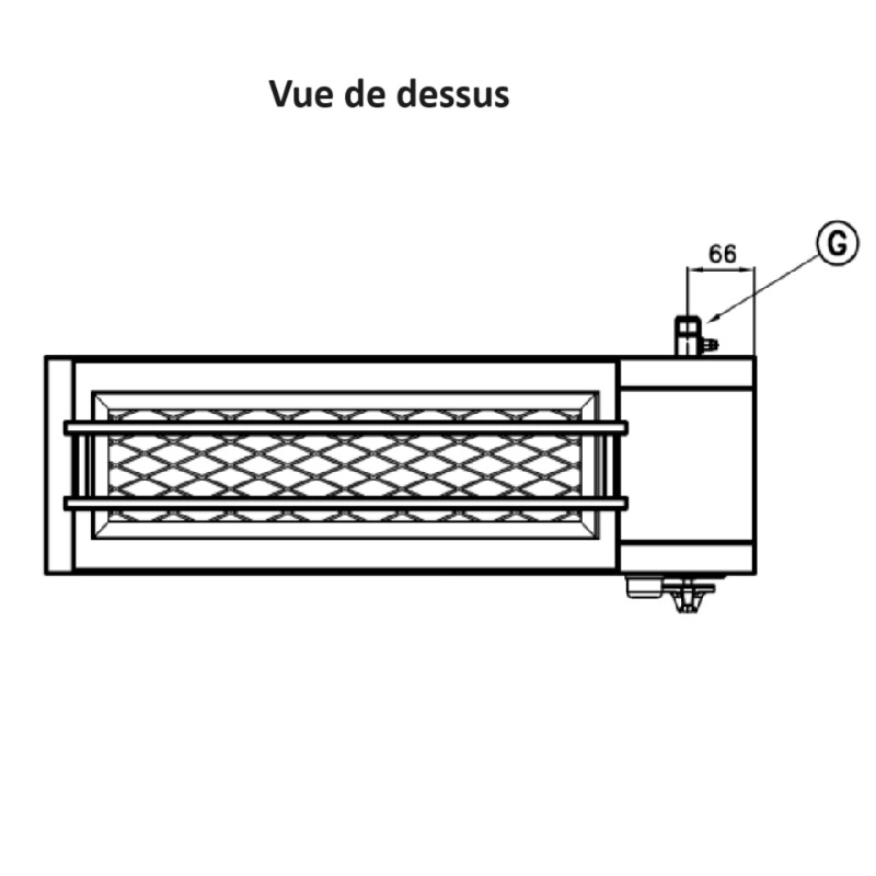 Grill à brochettes japonaise vapeur à Gaz