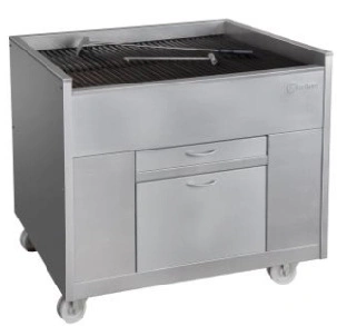 Grill Charbon de Bois 800 pour viande et poisson