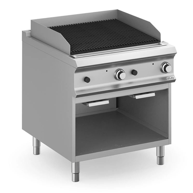 Grillade charcoal 2 zones gaz - DOMINA 900 PRO