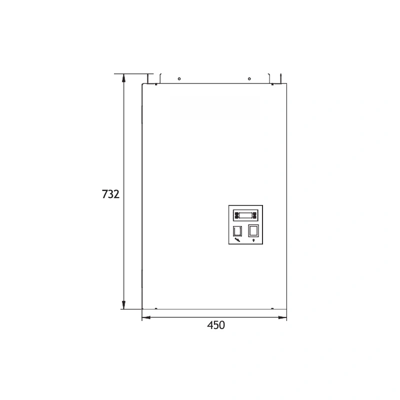 Groupe monobloc a cheval positive Laika iso 80mm