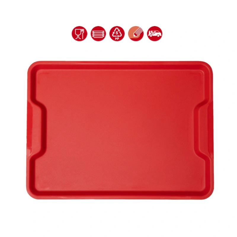 Lot de 30 plateaux cafétéria ergonomique 456x356