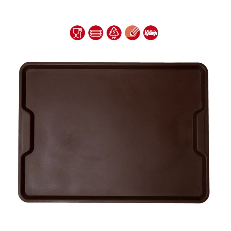 Lot de 30 plateaux cafétéria ergonomique 456x356