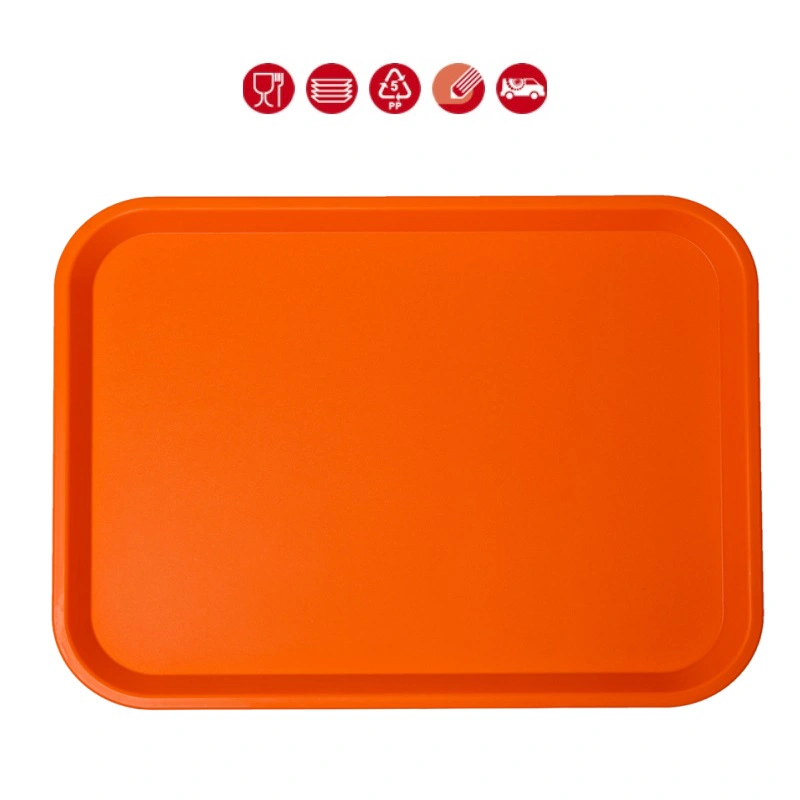 Lot de 30 Plateaux polypropylène cafétéria 456x356