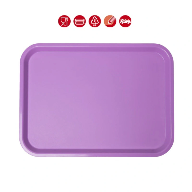 Lot de 30 Plateaux polypropylène cafétéria 456x356
