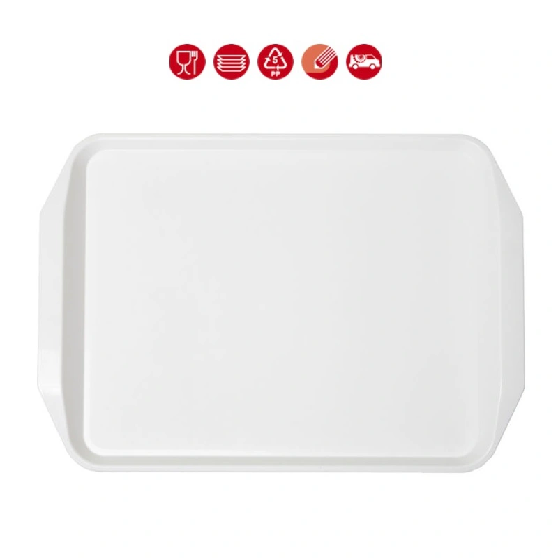 Lot de 40 Plateaux Fast-food avec poignée 430x310