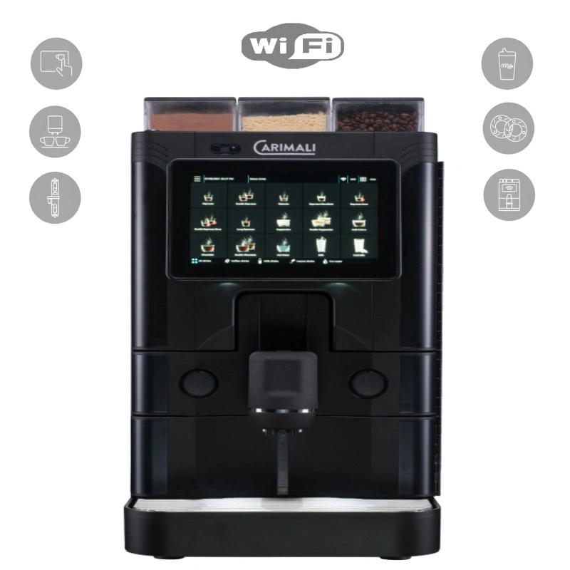 Machine a café multi boisson Noir Silverace