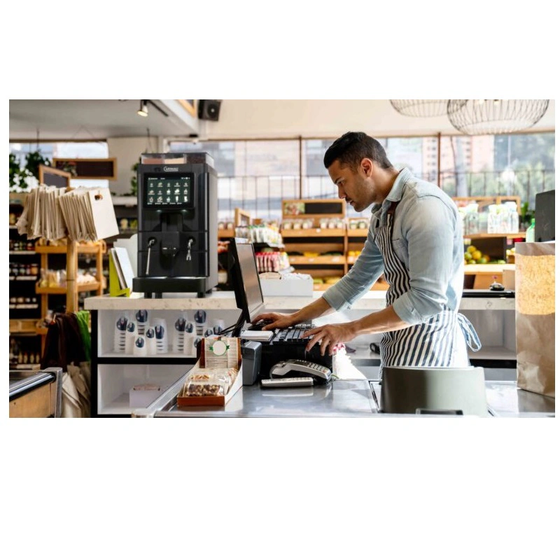 Machine a café multi boisson Noir Silverace