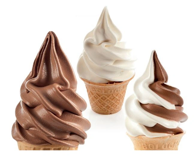 Machine à glace à 2 parfums avec panachage