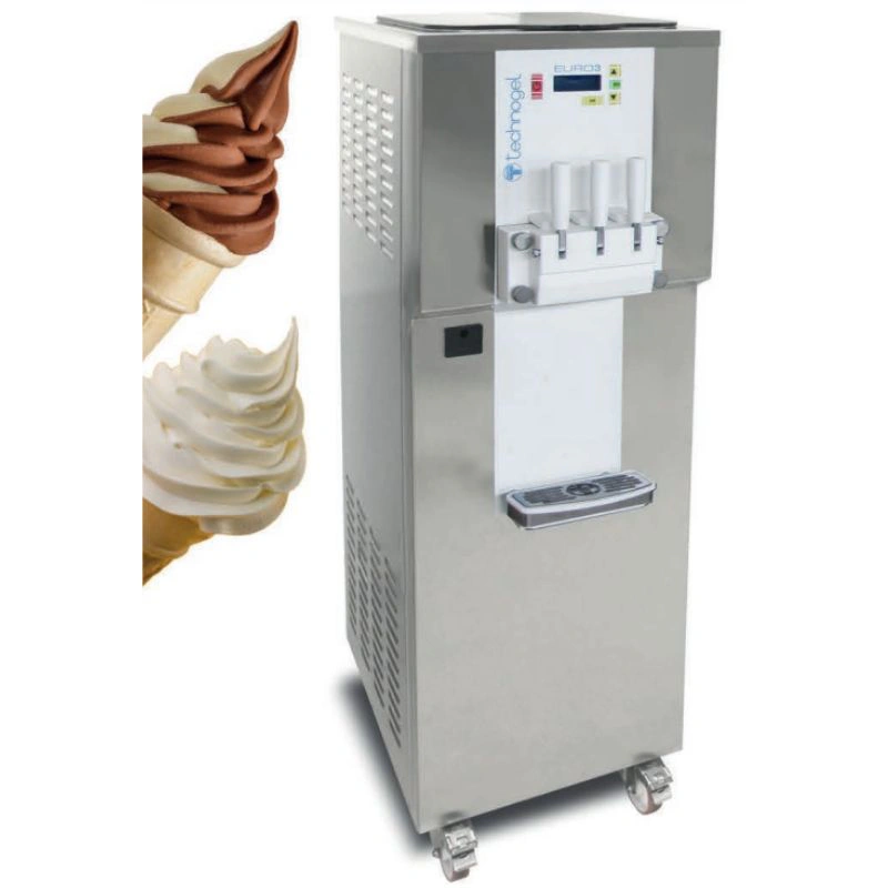 Machine à Glace avec 2 Saveurs plus 1 mixte – 37 L