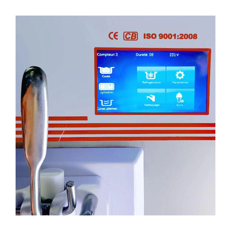 Machine à glace italienne professionnelle
