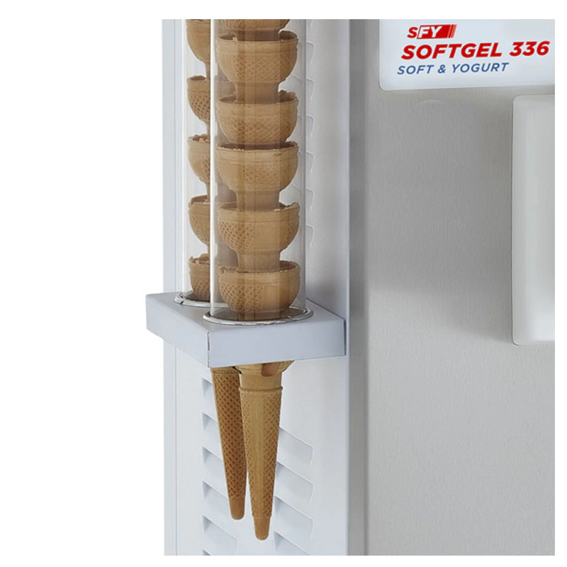 Machine à glace soft et yaourt glacé 2x6 L à poser