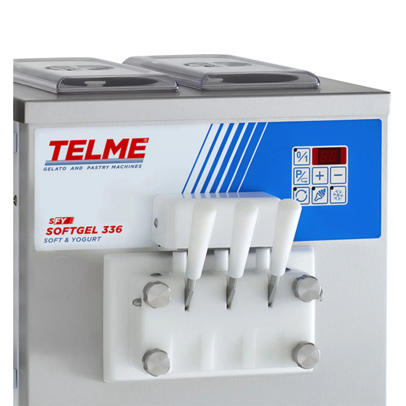 Machine à glace soft et yaourt glacé 2x8 L