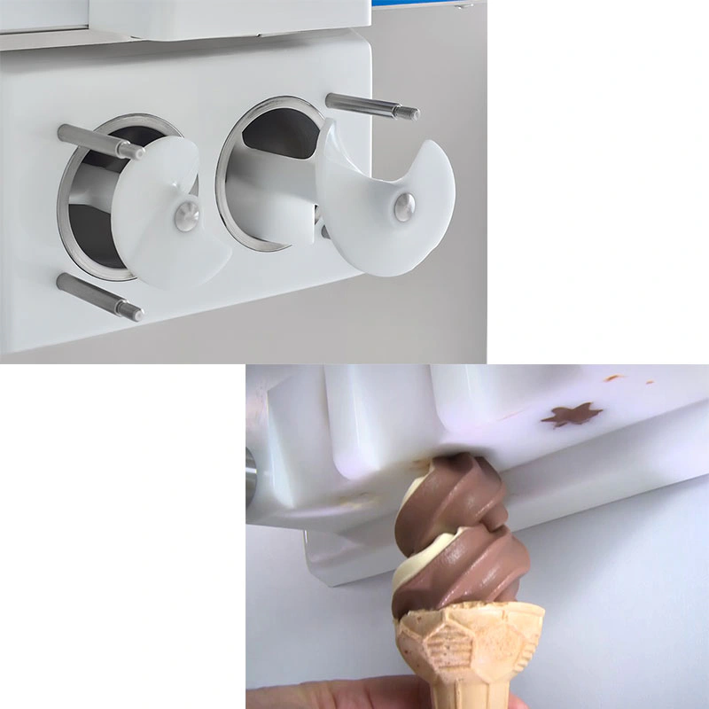 Machine à glace soft et yaourt glacé 2x8 L