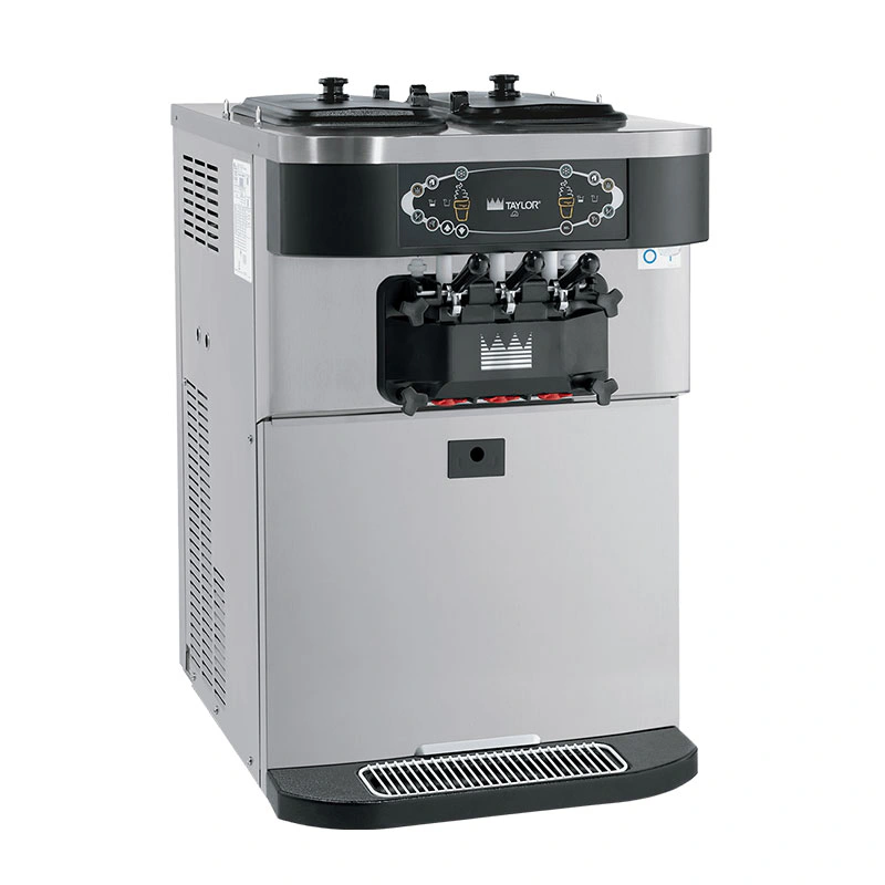 Machine à glaces 2 parfums avec pompe