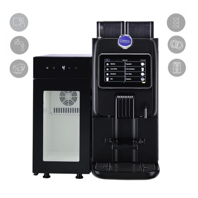 Machine espresso professionnelle avec 2 mouleuses