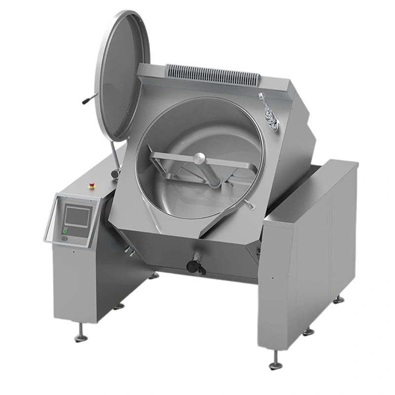 Marmite Basculante Avec Mélangeur 500L GAZ INDIRECT