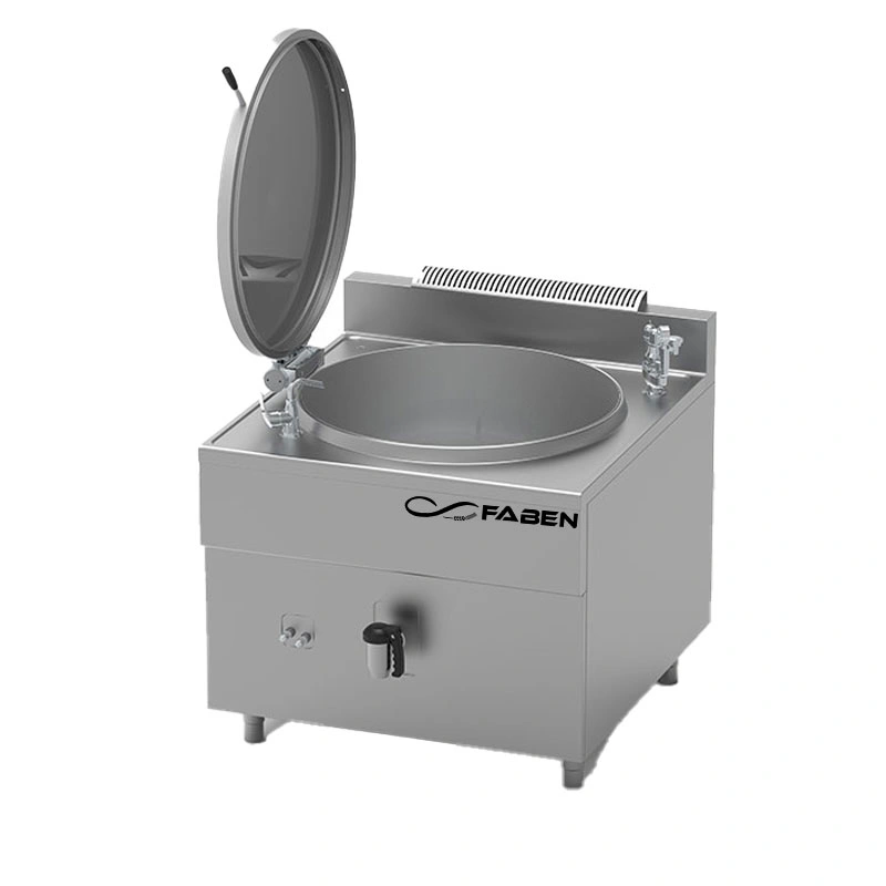 Marmite carrée 100 L NORMALE gaz indirect