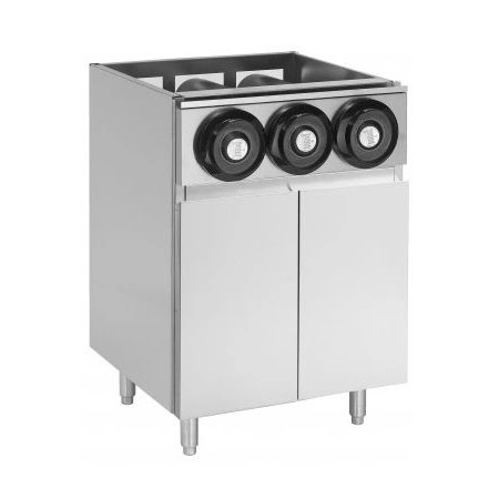 Meuble comptoir avec 3 porte gobelets