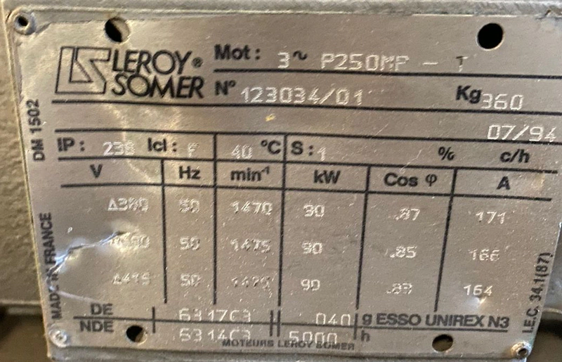 Moteur 12303/01 d'Occasion