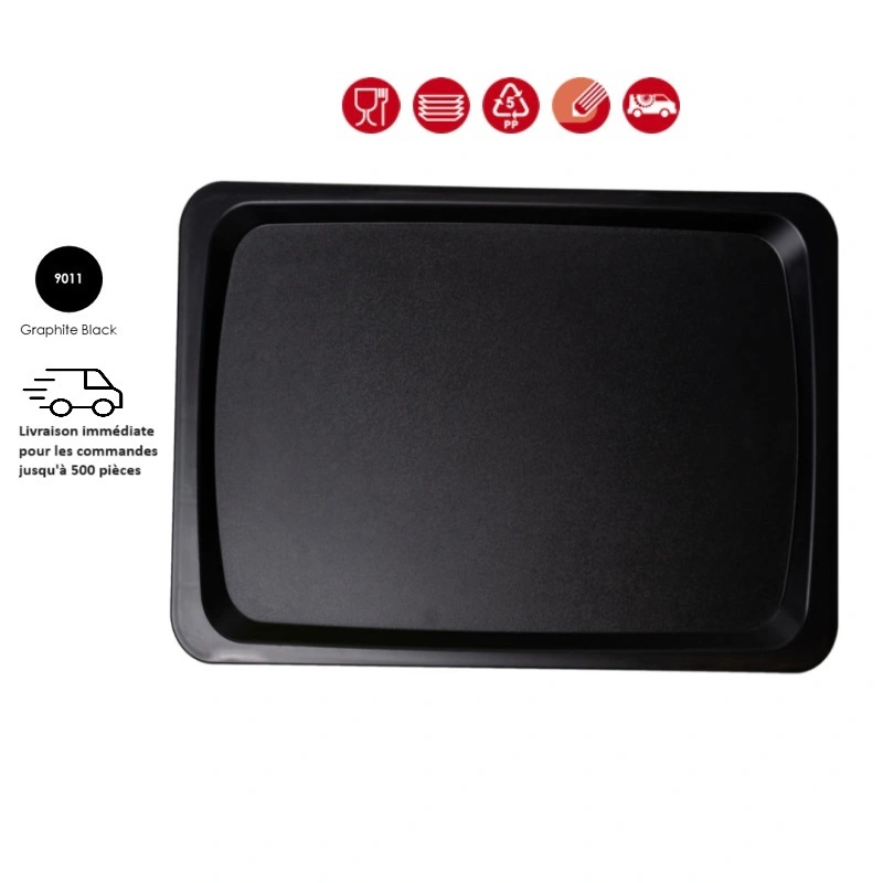 Pack 20 plateaux rectangulaire Gastronorm 530x325