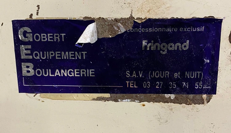 Pétrin à bras oblique 75kg de farine d'Occasion