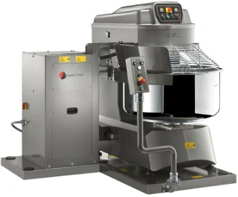Pétrin à spirale déversement sur trémie 100 kg