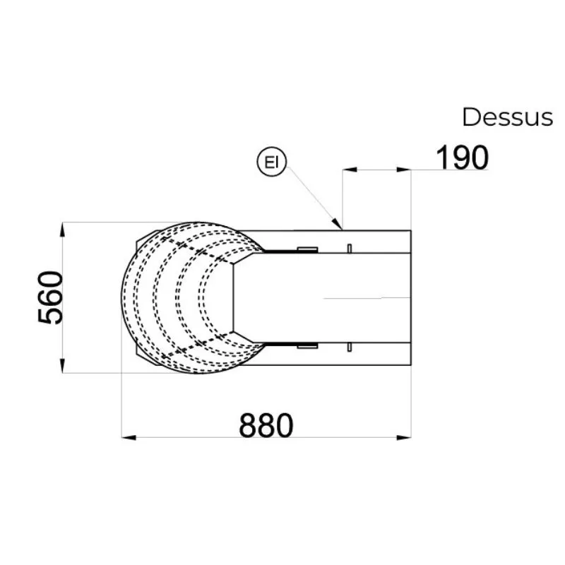 Pétrin à spirale DSK 53 L - 2 vitesses sur roues
