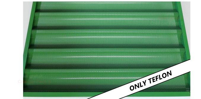Plaque de cuisson 600x800 cadre arrondi TEFLON