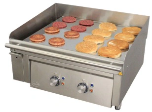 Plaque snack electrique chrome dur