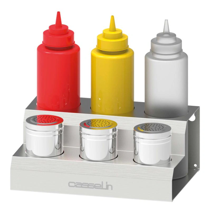 Porte bouteilles à sauce et épices