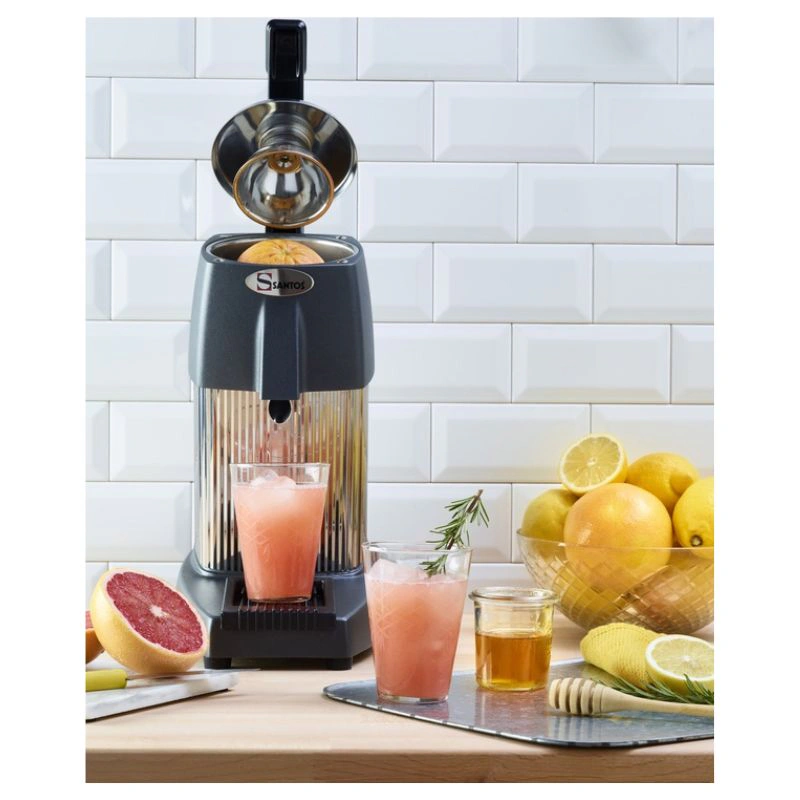 PRESSE-AGRUMES A LEVIER - CUVE ET SOCLE PEINTS 10