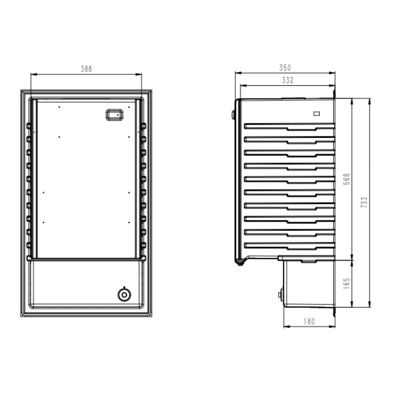 RÉFRIGÉRATEUR MODÈLE DE TABLE 80L