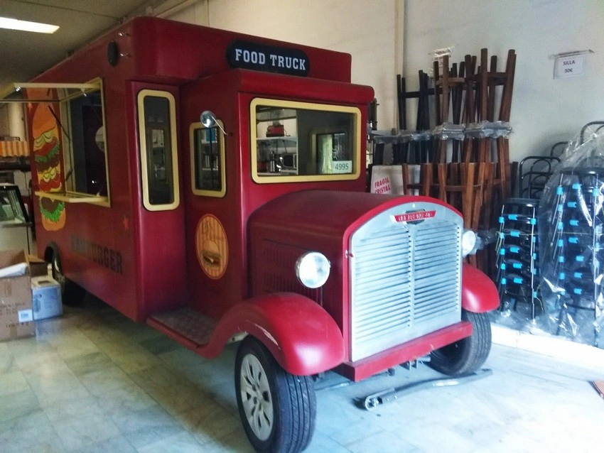 Remorque Food Truck Rouge