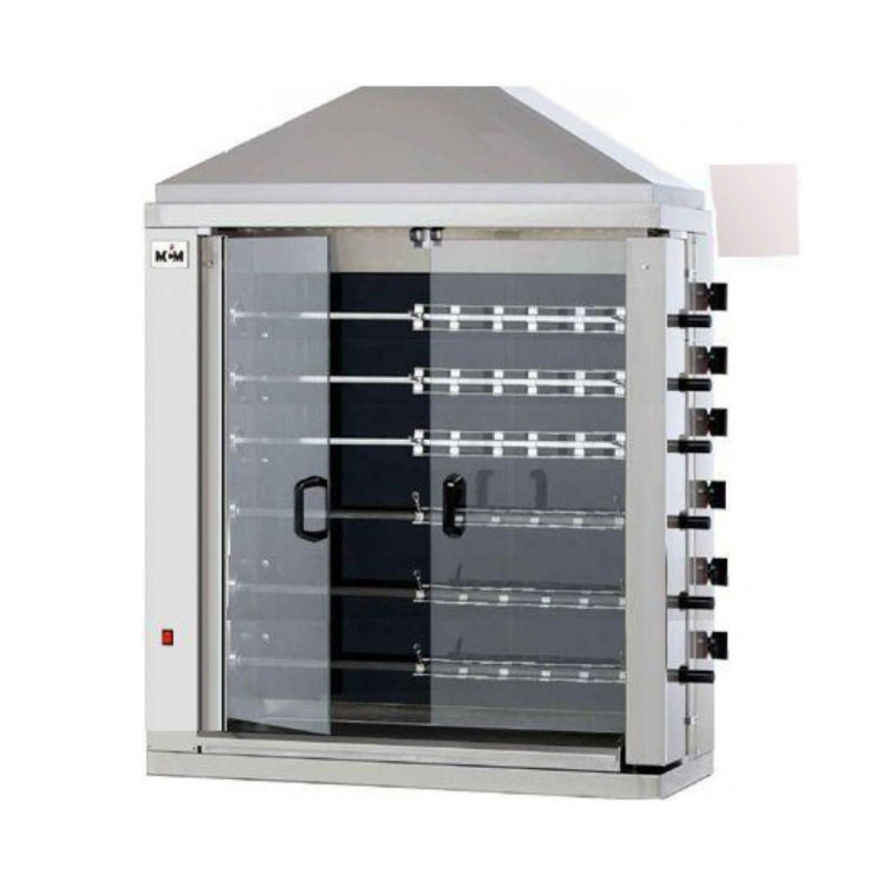 Rôtissoire électrique 15 broches 90 poulets MCM