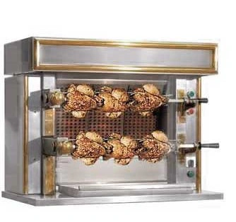 Rotissoire mini a poulets gaz 2 broches