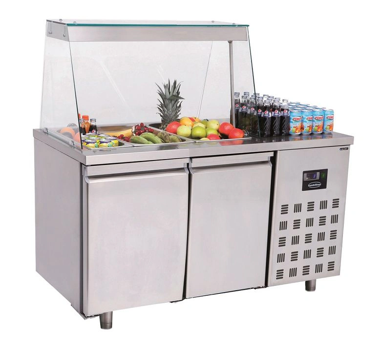 SALADETTE 2 PORTES 3x 1/1GN RÉCIPIENT