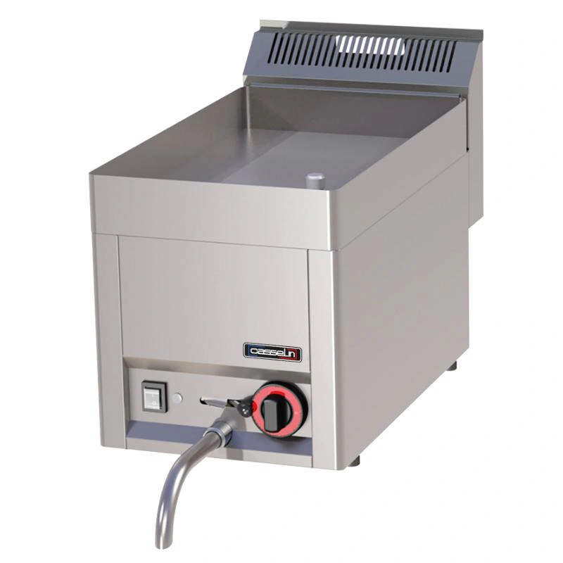 Sauteuse électrique 6 litres avec vanne de vidange