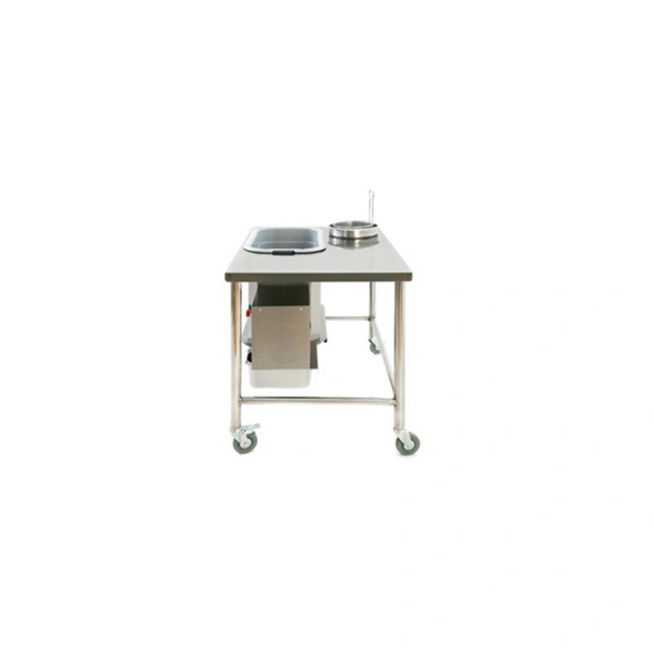 Table à paner motorisée sur roulettes BT1