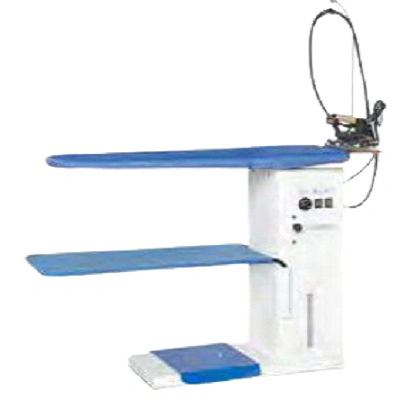 Table à repasser avec chaudière et fer