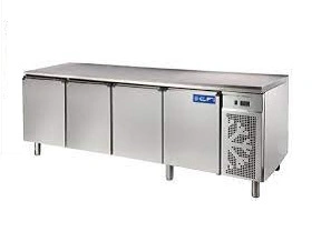 TOUR PATISSIER MONOBLOC INOX avec DOSSERET 400