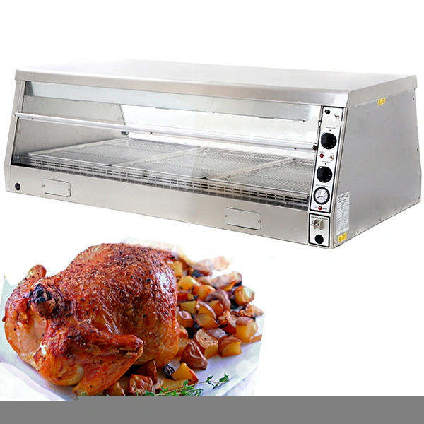 Vitrine maintien température poulet 1520 mm